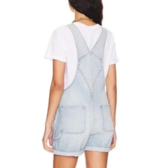 Pistola Beatrix Denim Shortalls/Short Overalls Surfrider Size S - NWT - Picture 2 of 16
